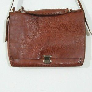 VINTAGE 1960S Messenger Saddle Bag Handmade Tooled